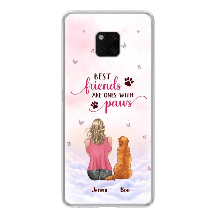 Personalized Dog Mom Phone Case - Up to 5 Dogs - Mother's Day Gift Idea For Dog Lovers - Best Friends Are Ones With Paws - Xiaomi/Oppo/Huawei