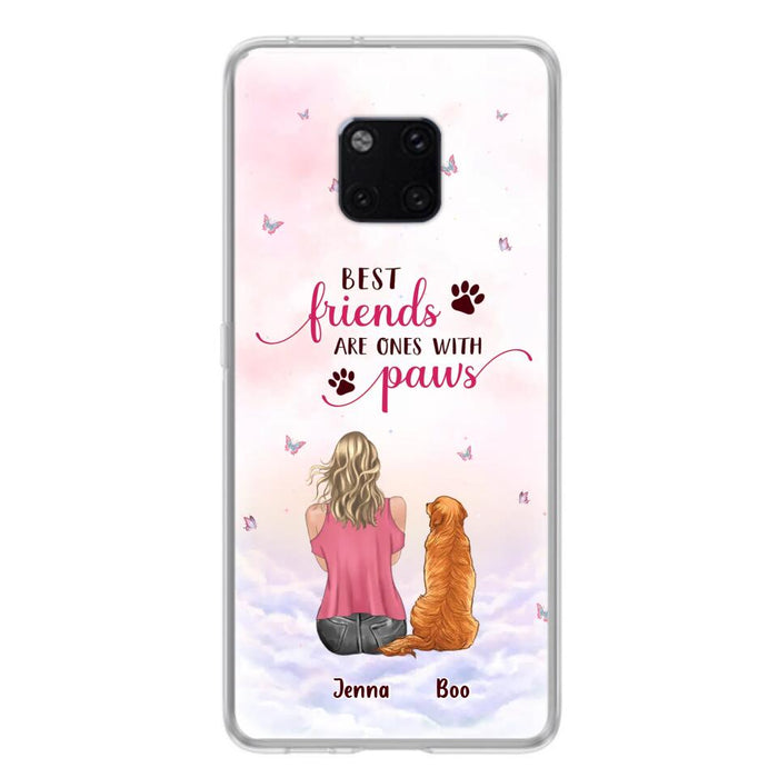 Personalized Dog Mom Phone Case - Up to 5 Dogs - Mother's Day Gift Idea For Dog Lovers - Best Friends Are Ones With Paws - Xiaomi/Oppo/Huawei