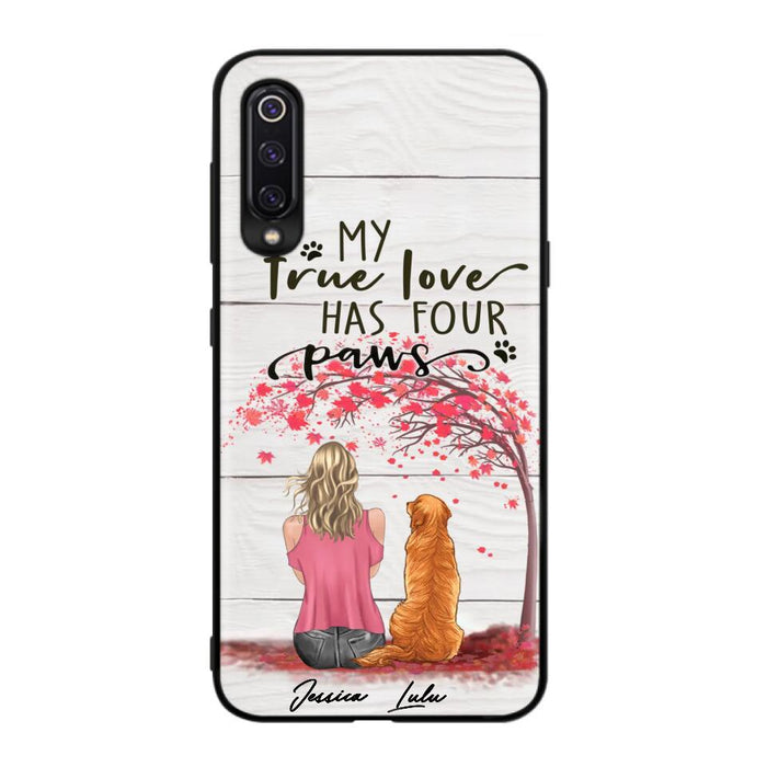 Personalized Dog Mom Phone Case - Up to 5 Dogs - Gift Idea For Mother's Day/Dog Lovers - My True Love Has Four Paws - Case For Xiaomi/ Oppo/ Huawei