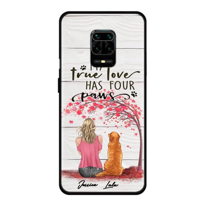 Personalized Dog Mom Phone Case - Up to 5 Dogs - Gift Idea For Mother's Day/Dog Lovers - My True Love Has Four Paws - Case For Xiaomi/ Oppo/ Huawei