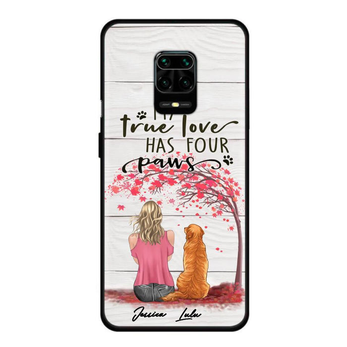 Personalized Dog Mom Phone Case - Up to 5 Dogs - Gift Idea For Mother's Day/Dog Lovers - My True Love Has Four Paws - Case For Xiaomi/ Oppo/ Huawei