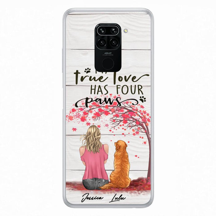 Personalized Dog Mom Phone Case - Up to 5 Dogs - Gift Idea For Mother's Day/Dog Lovers - My True Love Has Four Paws - Case For Xiaomi/ Oppo/ Huawei