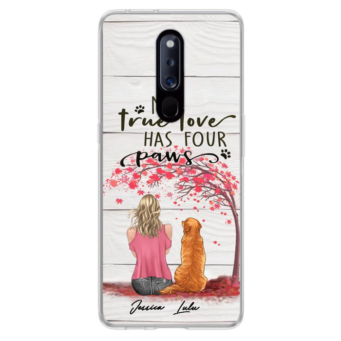 Personalized Dog Mom Phone Case - Up to 5 Dogs - Gift Idea For Mother's Day/Dog Lovers - My True Love Has Four Paws - Case For Xiaomi/ Oppo/ Huawei
