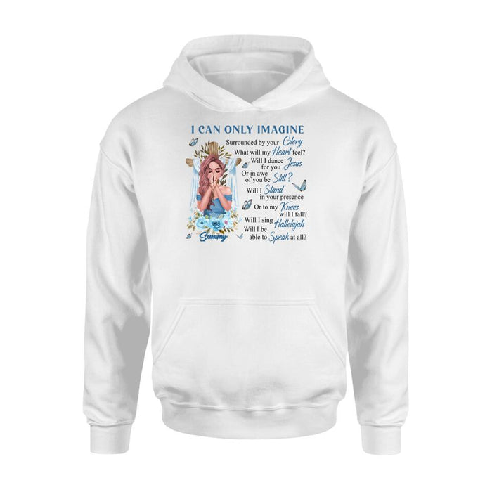 Personalized Jesus Girl Shirt - Mother's Day Gift Idea - I Can Only Imagine