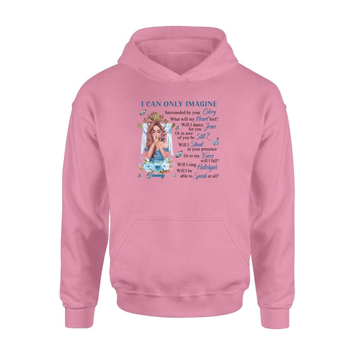Personalized Jesus Girl Shirt - Mother's Day Gift Idea - I Can Only Imagine
