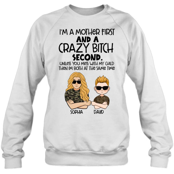 Personalized Mother Shirt/Hoodie - Mother's Day Gift Idea For Mom - I'm A Mother First