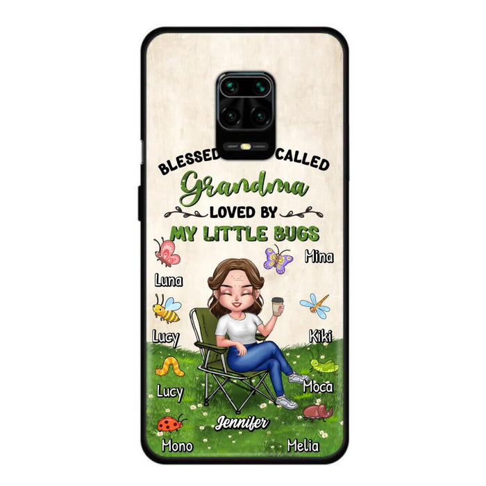 Personalized Grandma Phone Case - Up to 8 Bugs - Gift Idea For Mother's Day/Garden Lovers - Blessed To Be Called Grandma Loved By My Little Bugs - Case For Oppo/Xiaomi/Huawei