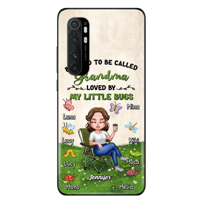 Personalized Grandma Phone Case - Up to 8 Bugs - Gift Idea For Mother's Day/Garden Lovers - Blessed To Be Called Grandma Loved By My Little Bugs - Case For Oppo/Xiaomi/Huawei
