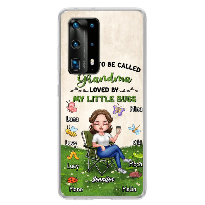 Personalized Grandma Phone Case - Up to 8 Bugs - Gift Idea For Mother's Day/Garden Lovers - Blessed To Be Called Grandma Loved By My Little Bugs - Case For Oppo/Xiaomi/Huawei