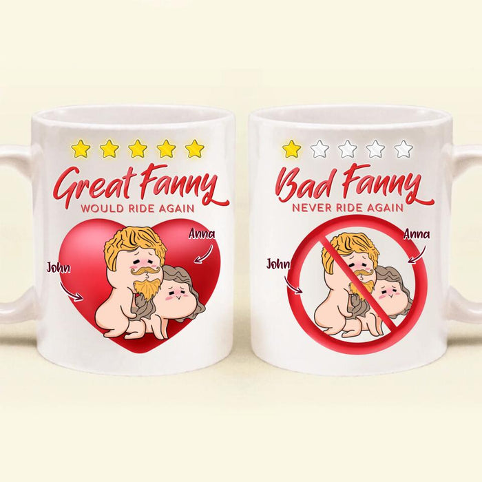 Personalized Funny Coffee Mug - Gift Idea For Lovers - Great Fanny Would Ride Again