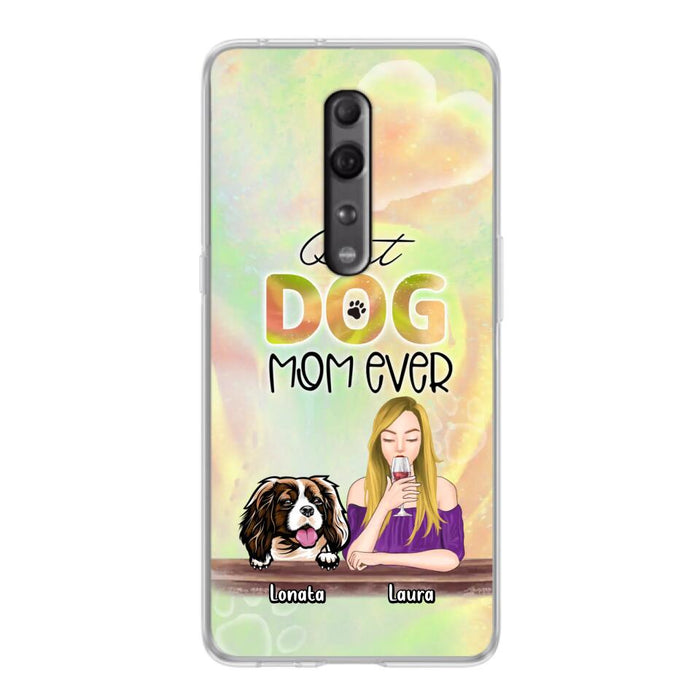 Personalized Pet Mom Phone Case - Gift Idea For Dog/Cat Lovers/Pet Mom - Up to 4 Dogs/Cats - Best Dog Mom Ever - Case For Oppo/Xiaomi/Huawei