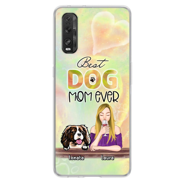 Personalized Pet Mom Phone Case - Gift Idea For Dog/Cat Lovers/Pet Mom - Up to 4 Dogs/Cats - Best Dog Mom Ever - Case For Oppo/Xiaomi/Huawei