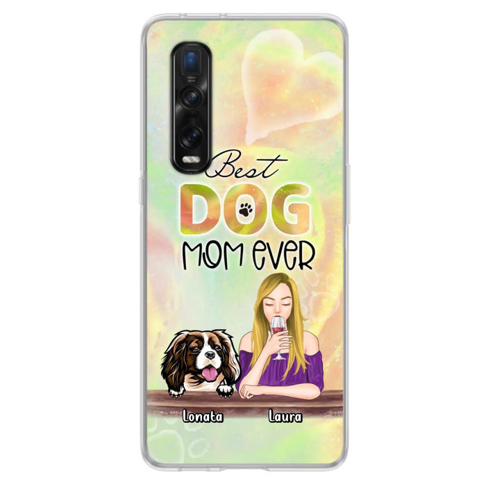 Personalized Pet Mom Phone Case - Gift Idea For Dog/Cat Lovers/Pet Mom - Up to 4 Dogs/Cats - Best Dog Mom Ever - Case For Oppo/Xiaomi/Huawei