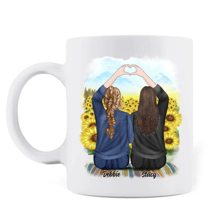 Personalized Friend Coffee Mug - 2 Besties - We Are More Than Best Friend