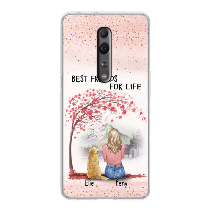 Personalized Pet Mom Phone Case - Mom With Up to 5 Pets - Best Friends For Life - Phone Case For Xiaomi, Oppo And Huawei