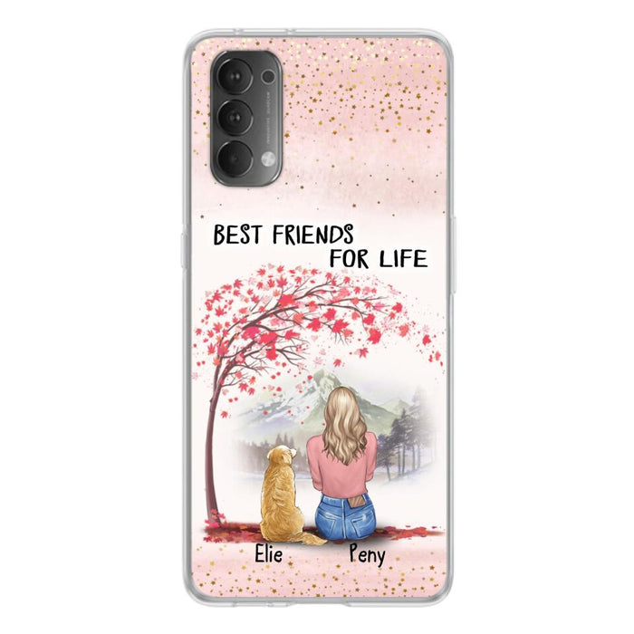 Personalized Pet Mom Phone Case - Mom With Up to 5 Pets - Best Friends For Life - Phone Case For Xiaomi, Oppo And Huawei