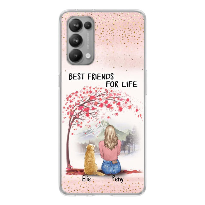 Personalized Pet Mom Phone Case - Mom With Up to 5 Pets - Best Friends For Life - Phone Case For Xiaomi, Oppo And Huawei