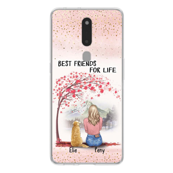 Personalized Pet Mom Phone Case - Mom With Up to 5 Pets - Best Friends For Life - Phone Case For Xiaomi, Oppo And Huawei