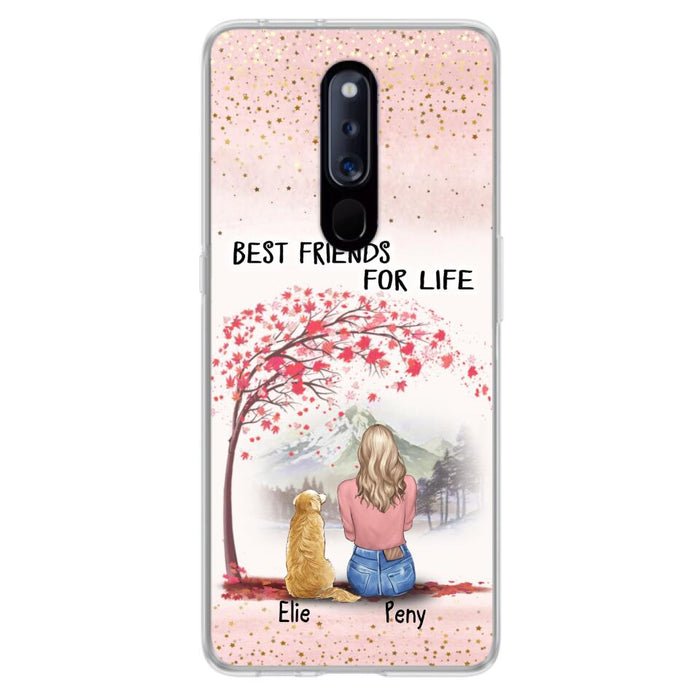 Personalized Pet Mom Phone Case - Mom With Up to 5 Pets - Best Friends For Life - Phone Case For Xiaomi, Oppo And Huawei