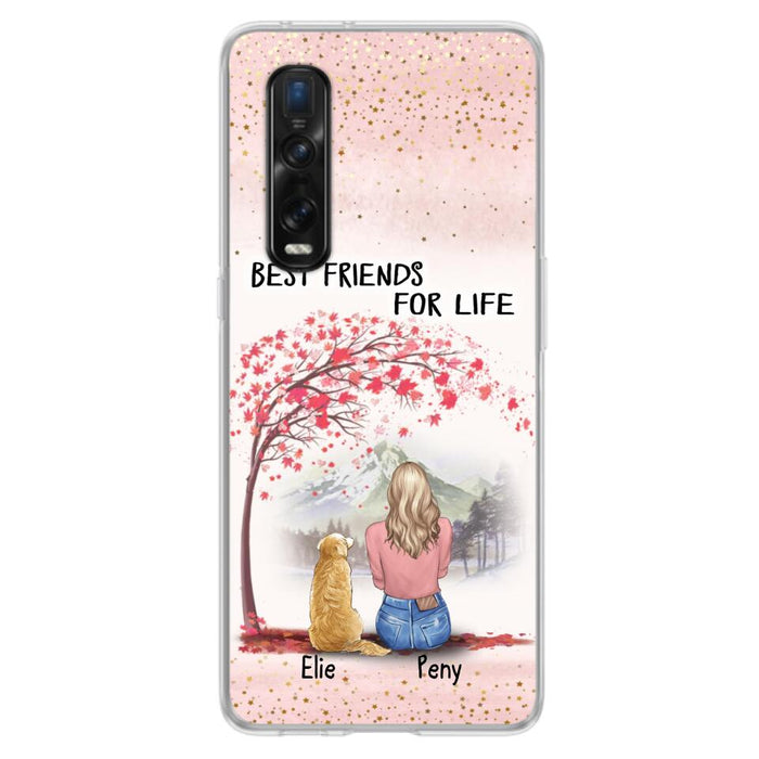 Personalized Pet Mom Phone Case - Mom With Up to 5 Pets - Best Friends For Life - Phone Case For Xiaomi, Oppo And Huawei