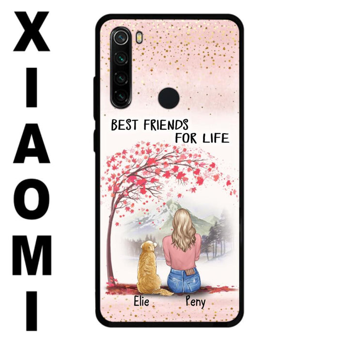Personalized Pet Mom Phone Case - Mom With Up to 5 Pets - Best Friends For Life - Phone Case For Xiaomi, Oppo And Huawei