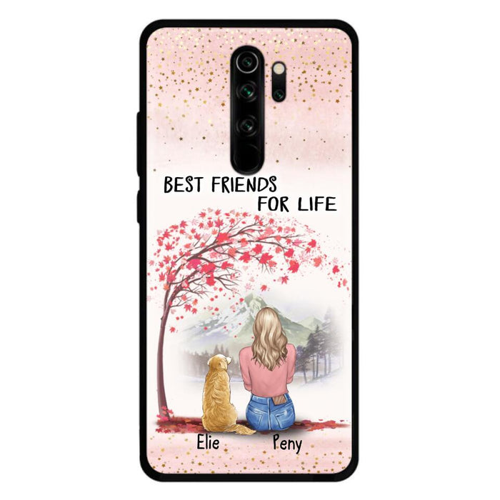 Personalized Pet Mom Phone Case - Mom With Up to 5 Pets - Best Friends For Life - Phone Case For Xiaomi, Oppo And Huawei