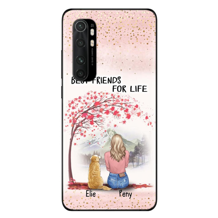 Personalized Pet Mom Phone Case - Mom With Up to 5 Pets - Best Friends For Life - Phone Case For Xiaomi, Oppo And Huawei