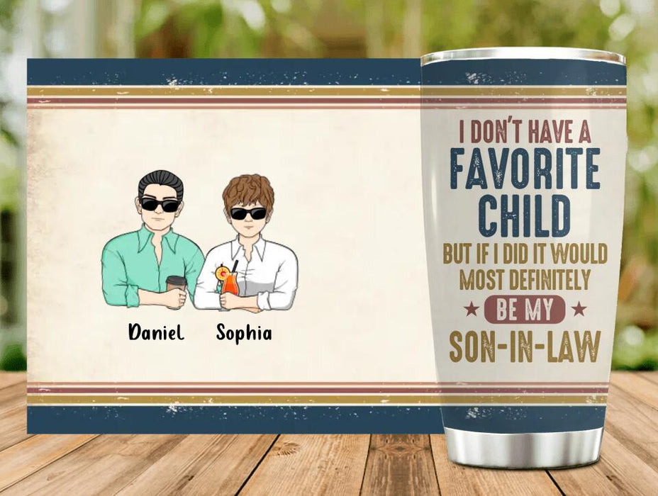 Personalized Mom Tumbler - Mother's Day Gift From Son In Law