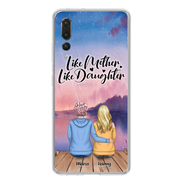Personalized Mom Phone Case - Gifts For Dog Lovers With Up to 3 Dogs - Like Mother Like Daughter