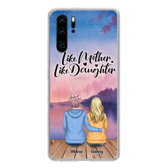 Personalized Mom Phone Case - Gifts For Dog Lovers With Up to 3 Dogs - Like Mother Like Daughter
