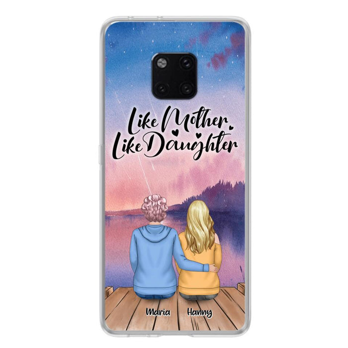 Personalized Mom Phone Case - Gifts For Dog Lovers With Up to 3 Dogs - Like Mother Like Daughter