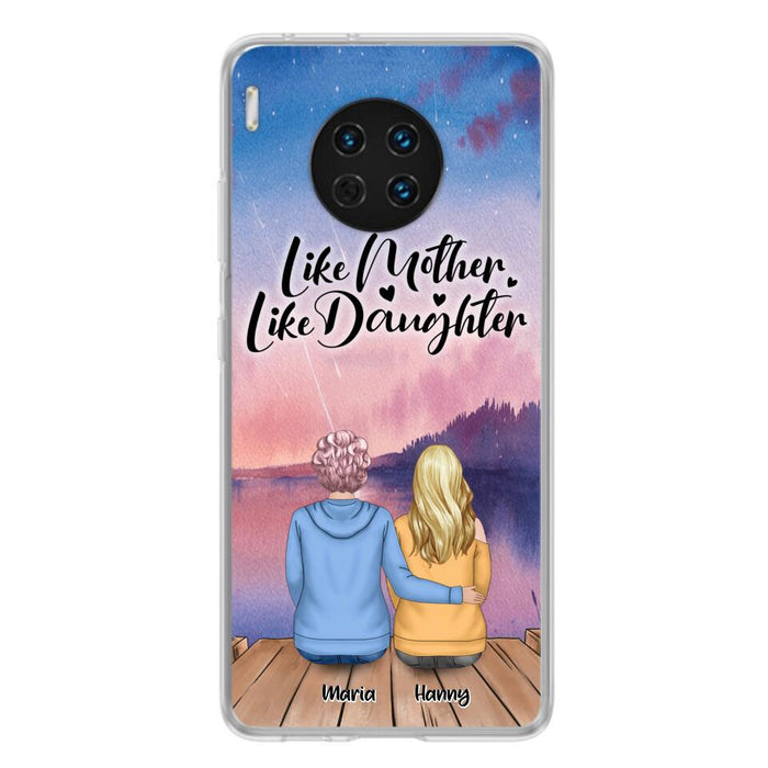 Personalized Mom Phone Case - Gifts For Dog Lovers With Up to 3 Dogs - Like Mother Like Daughter