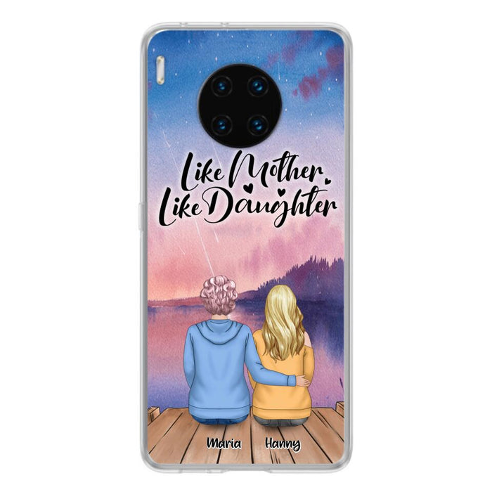 Personalized Mom Phone Case - Gifts For Dog Lovers With Up to 3 Dogs - Like Mother Like Daughter