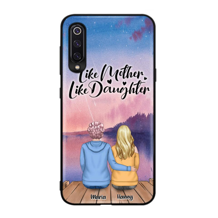 Personalized Mom Phone Case - Gifts For Dog Lovers With Up to 3 Dogs - Like Mother Like Daughter