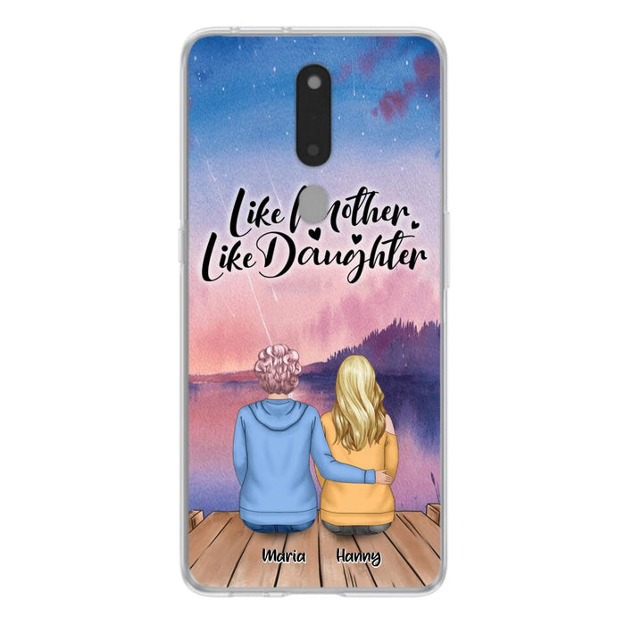 Personalized Mom Phone Case - Gifts For Dog Lovers With Up to 3 Dogs - Like Mother Like Daughter