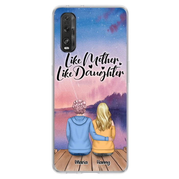 Personalized Mom Phone Case - Gifts For Dog Lovers With Up to 3 Dogs - Like Mother Like Daughter