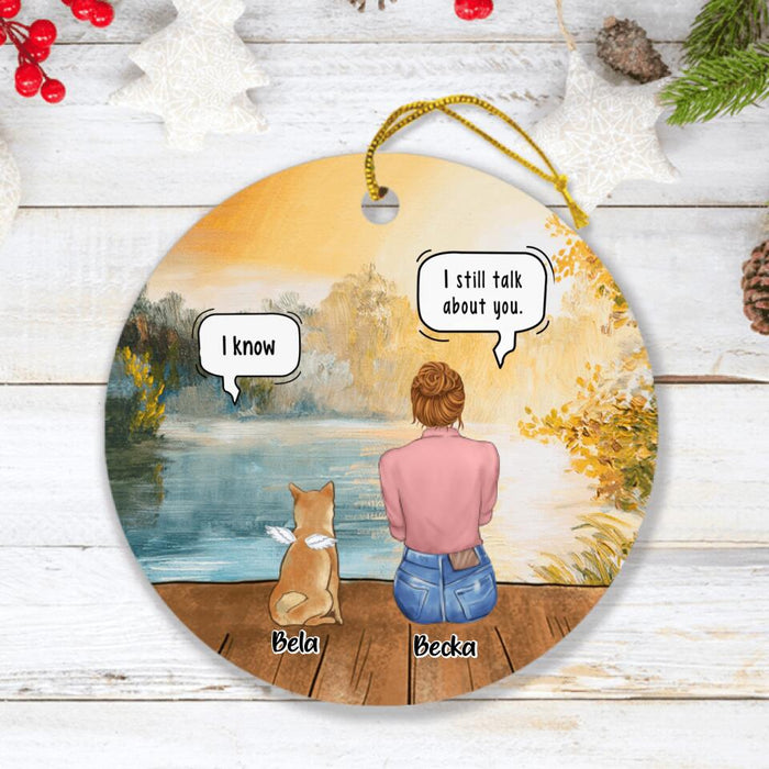 Personalized Dog Mom Ornament - Up to 4 Pets - Gift Idea For Pet Lover - FXVV9O