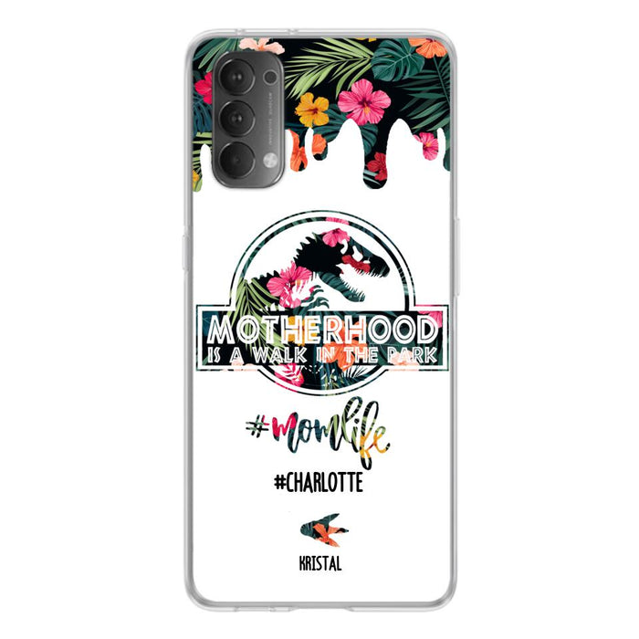 Personalized Mama Dinosaur Phone Case - Best Gift For Mothers - Phone Case For Xiaomi, Oppo And Huawei - 2QCGS1
