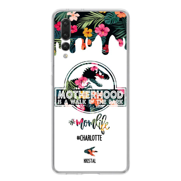 Personalized Mama Dinosaur Phone Case - Best Gift For Mothers - Phone Case For Xiaomi, Oppo And Huawei - 2QCGS1