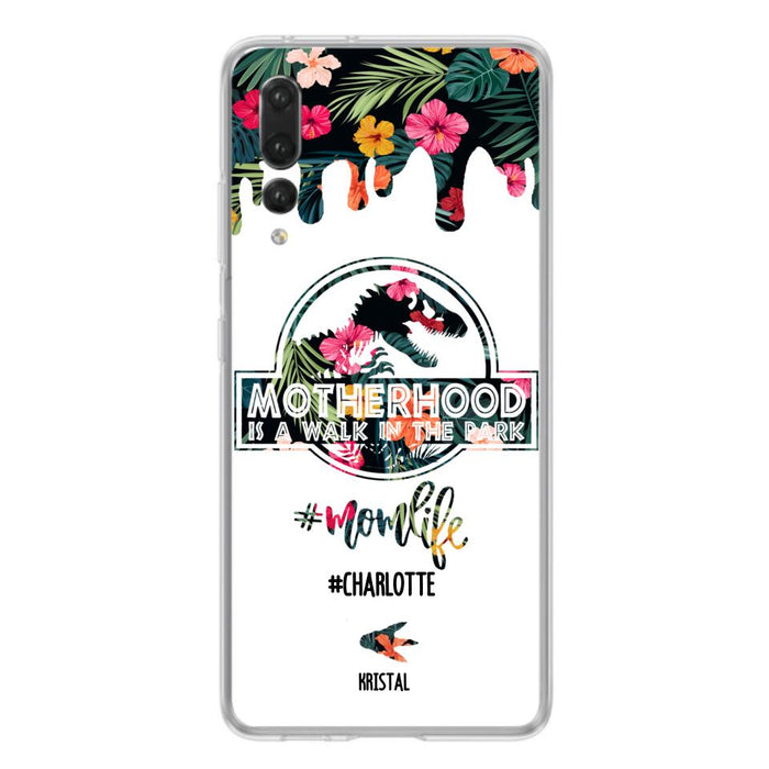 Personalized Mama Dinosaur Phone Case - Best Gift For Mothers - Phone Case For Xiaomi, Oppo And Huawei - 2QCGS1