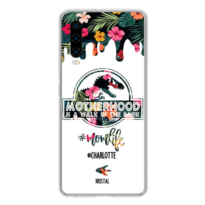 Personalized Mama Dinosaur Phone Case - Best Gift For Mothers - Phone Case For Xiaomi, Oppo And Huawei - 2QCGS1