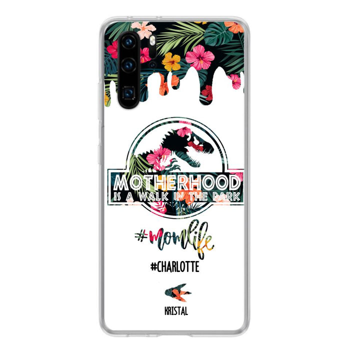 Personalized Mama Dinosaur Phone Case - Best Gift For Mothers - Phone Case For Xiaomi, Oppo And Huawei - 2QCGS1