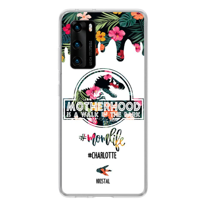 Personalized Mama Dinosaur Phone Case - Best Gift For Mothers - Phone Case For Xiaomi, Oppo And Huawei - 2QCGS1