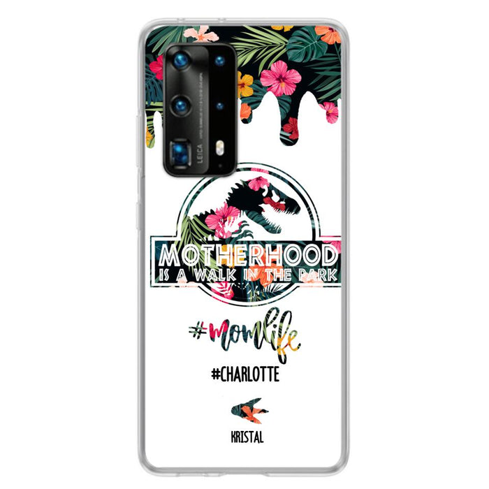 Personalized Mama Dinosaur Phone Case - Best Gift For Mothers - Phone Case For Xiaomi, Oppo And Huawei - 2QCGS1