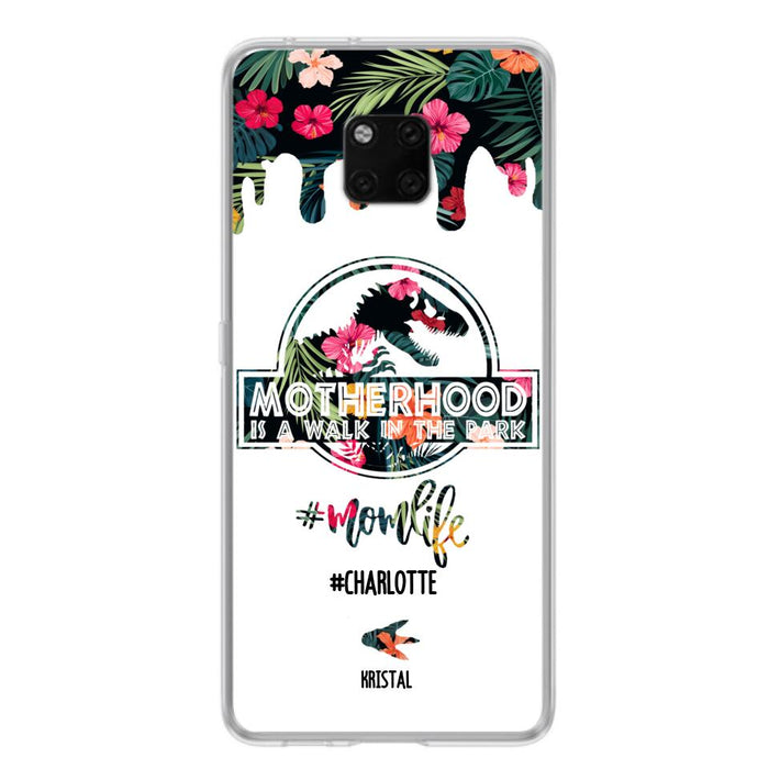 Personalized Mama Dinosaur Phone Case - Best Gift For Mothers - Phone Case For Xiaomi, Oppo And Huawei - 2QCGS1