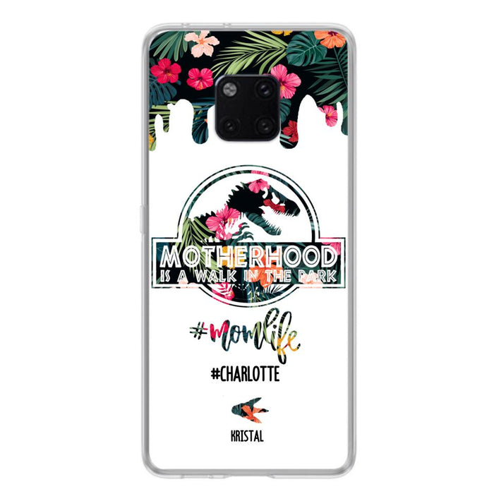Personalized Mama Dinosaur Phone Case - Best Gift For Mothers - Phone Case For Xiaomi, Oppo And Huawei - 2QCGS1