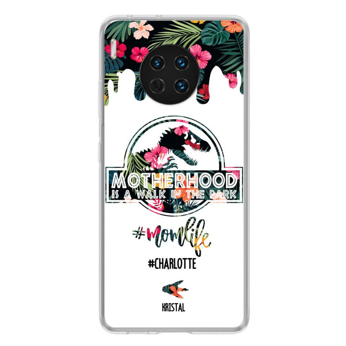 Personalized Mama Dinosaur Phone Case - Best Gift For Mothers - Phone Case For Xiaomi, Oppo And Huawei - 2QCGS1