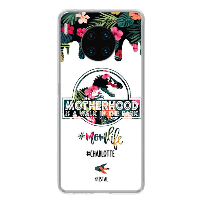 Personalized Mama Dinosaur Phone Case - Best Gift For Mothers - Phone Case For Xiaomi, Oppo And Huawei - 2QCGS1