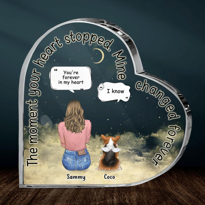 Personalized Memorial Pet Plaque - Memorial Gift Idea For Dog/Cat Lovers - Up to 4 Pets