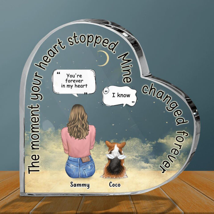 Personalized Memorial Pet Plaque - Memorial Gift Idea For Dog/Cat Lovers - Up to 4 Pets
